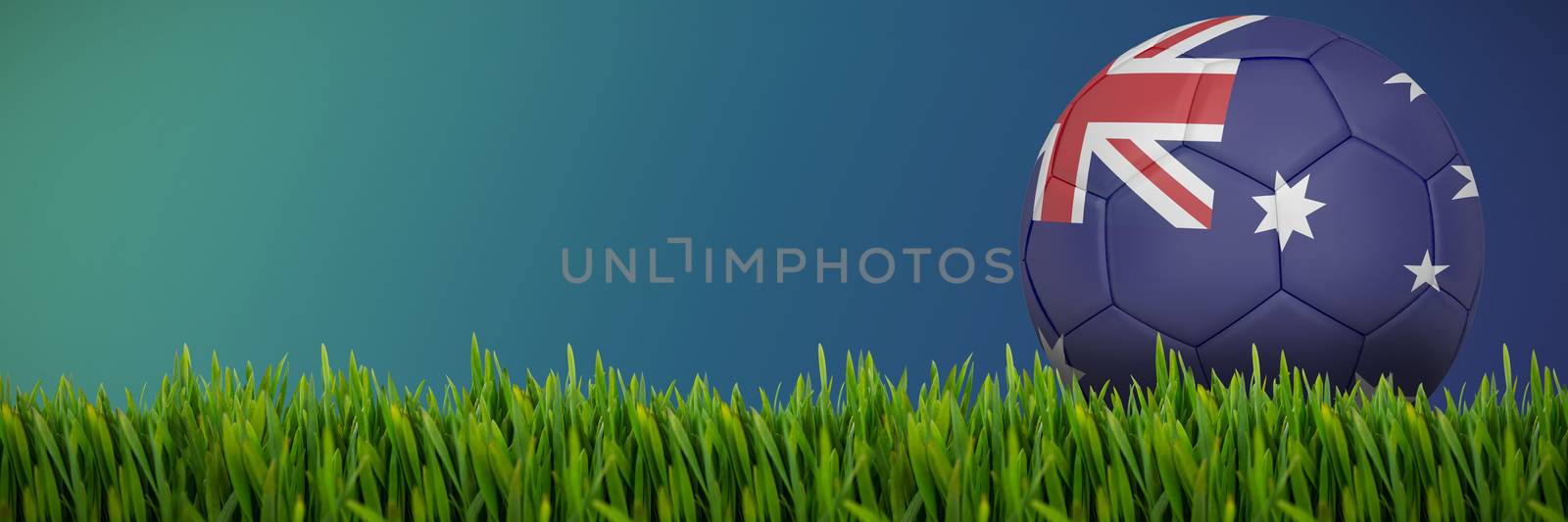 Grass growing outdoors against abstract multicolored background