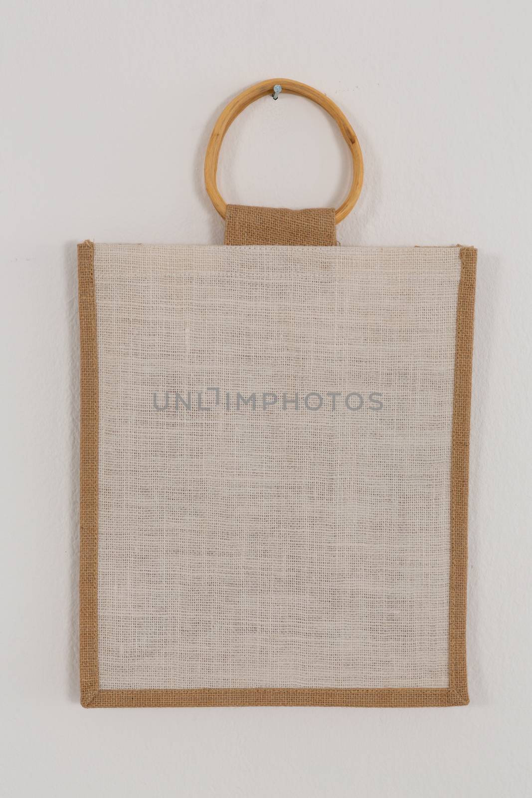 Close-up of new hand bag