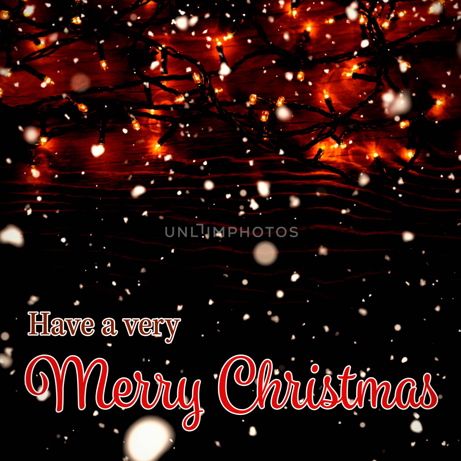 Composite image of christmas card by Wavebreakmedia