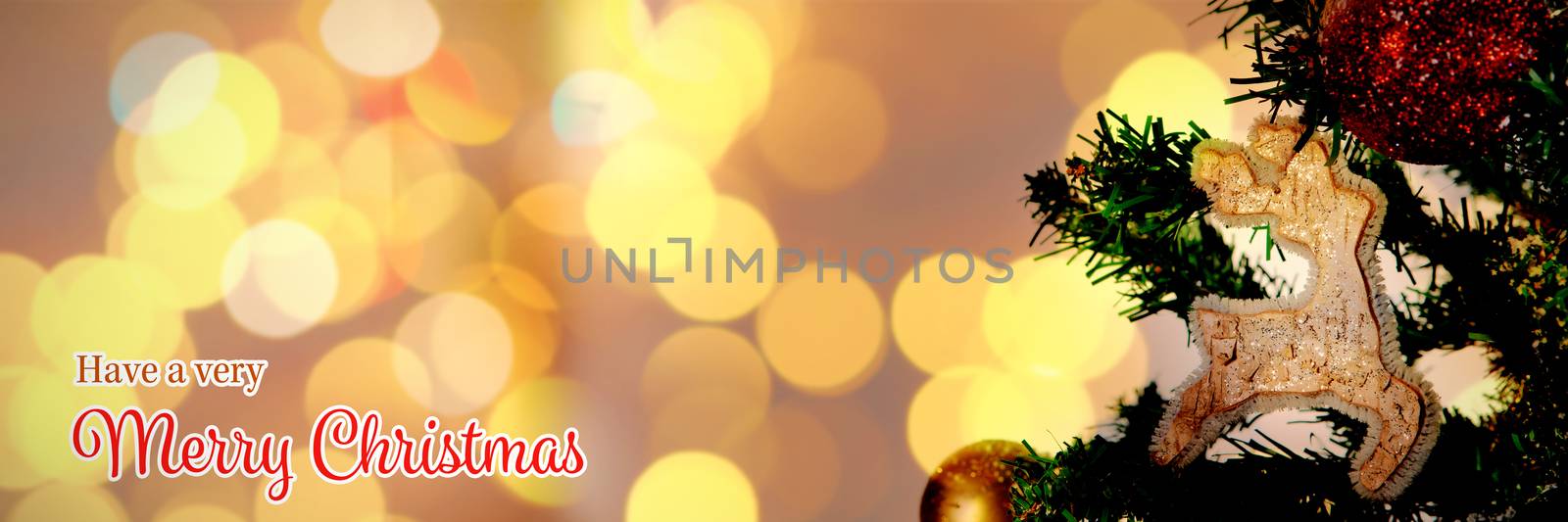 Composite image of christmas card by Wavebreakmedia