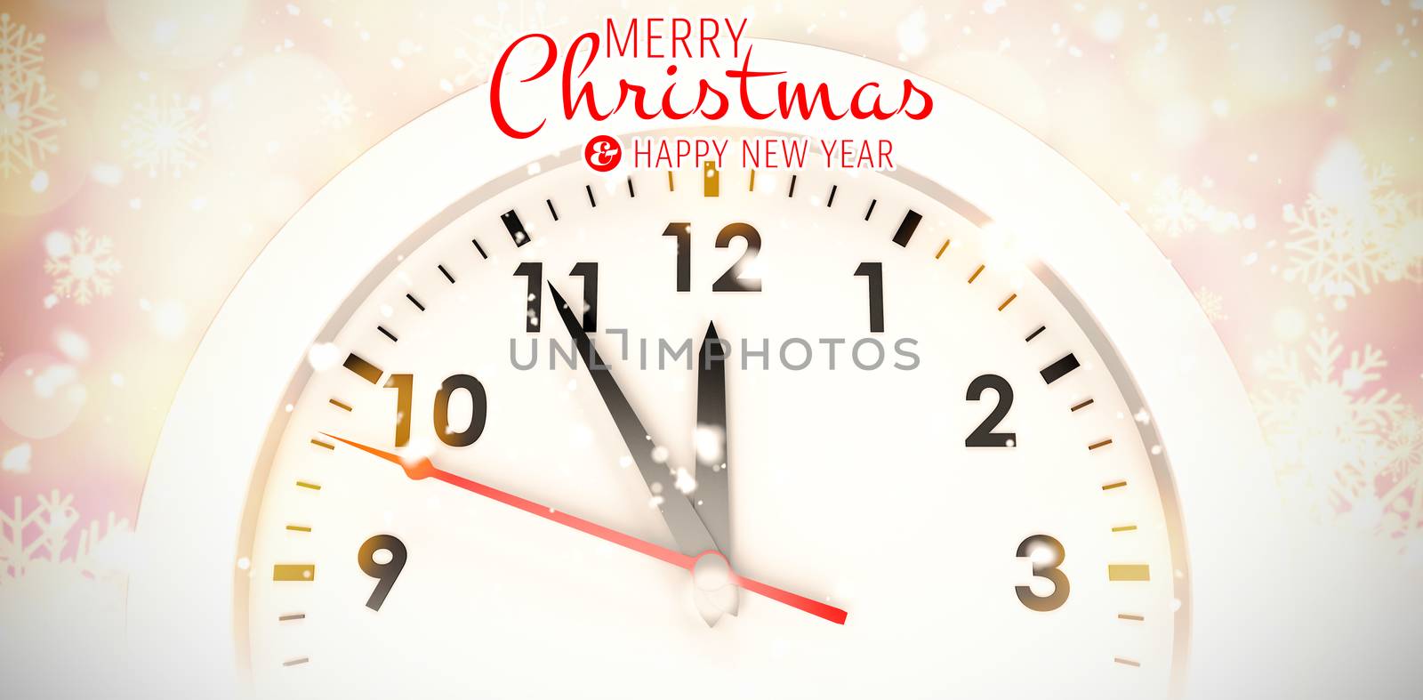 Composite image of merry christmas message by Wavebreakmedia