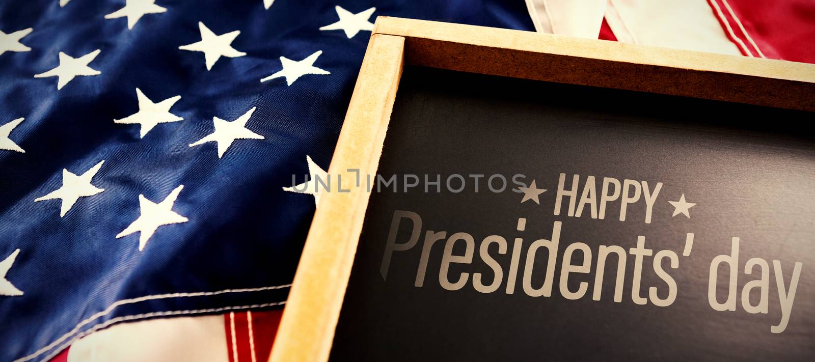 Composite image of happy presidents day by Wavebreakmedia