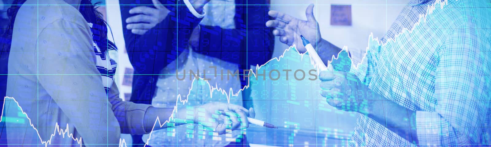 Composite image of stocks and shares by Wavebreakmedia