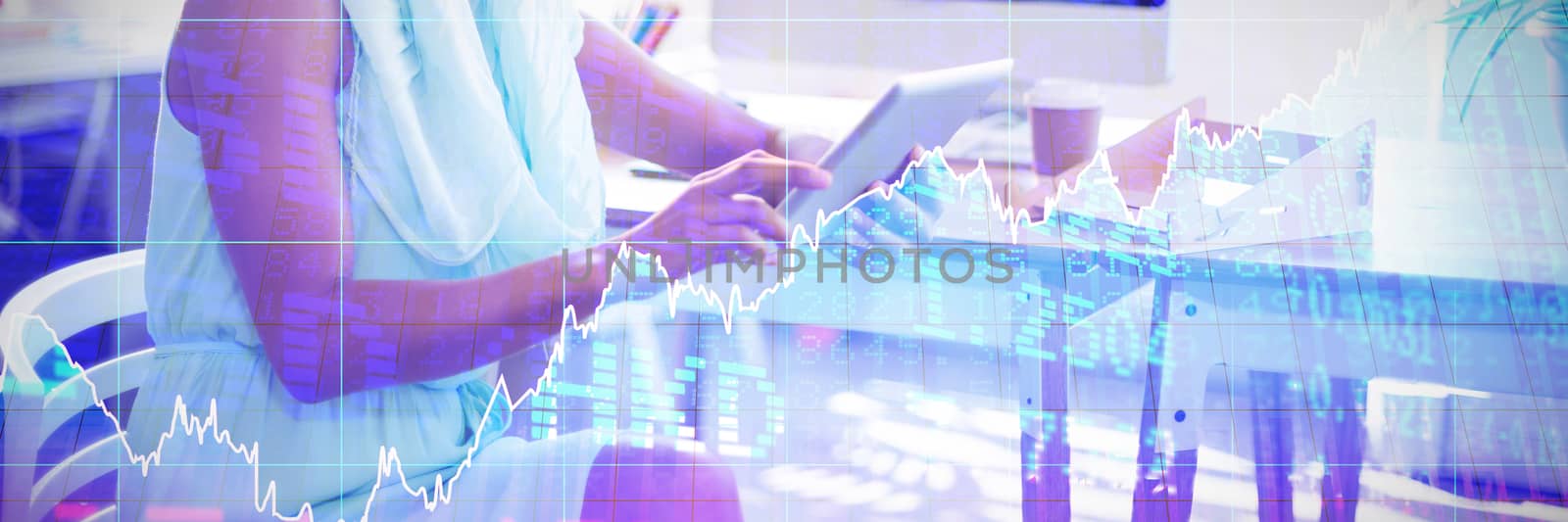 Composite image of stocks and shares by Wavebreakmedia