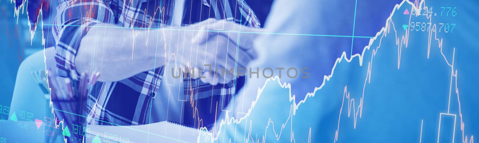 Composite image of stocks and shares by Wavebreakmedia