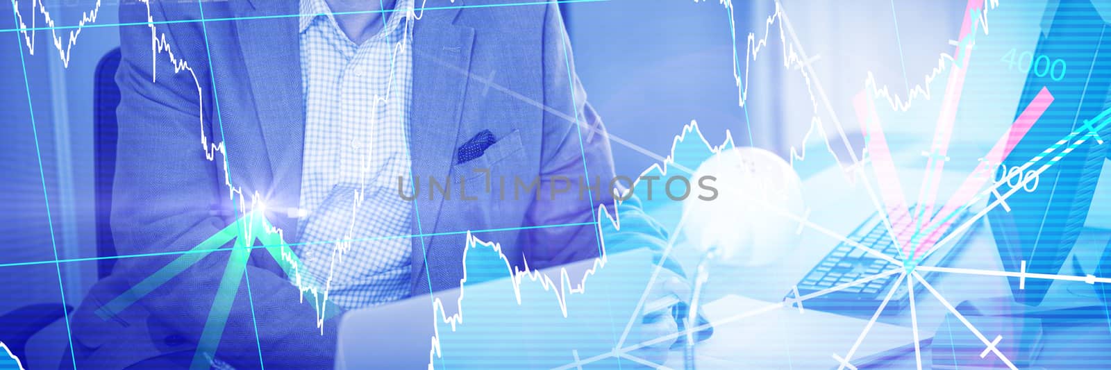 Composite image of stocks and shares by Wavebreakmedia