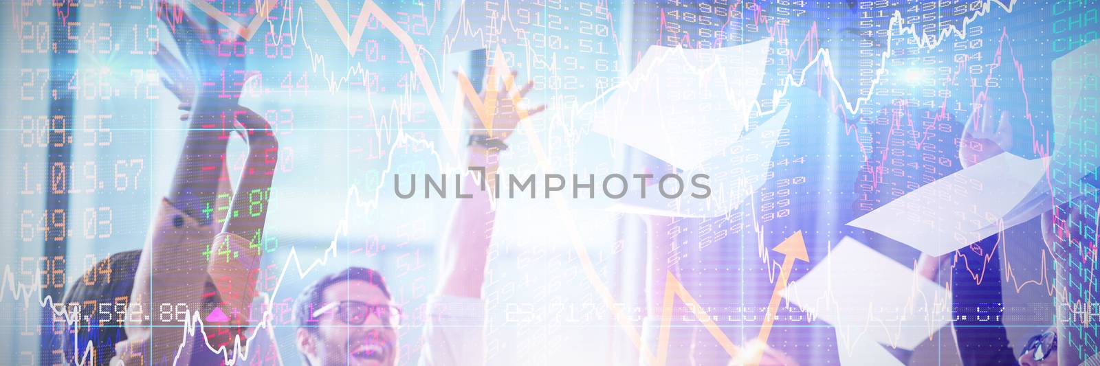 Composite image of stocks and shares by Wavebreakmedia