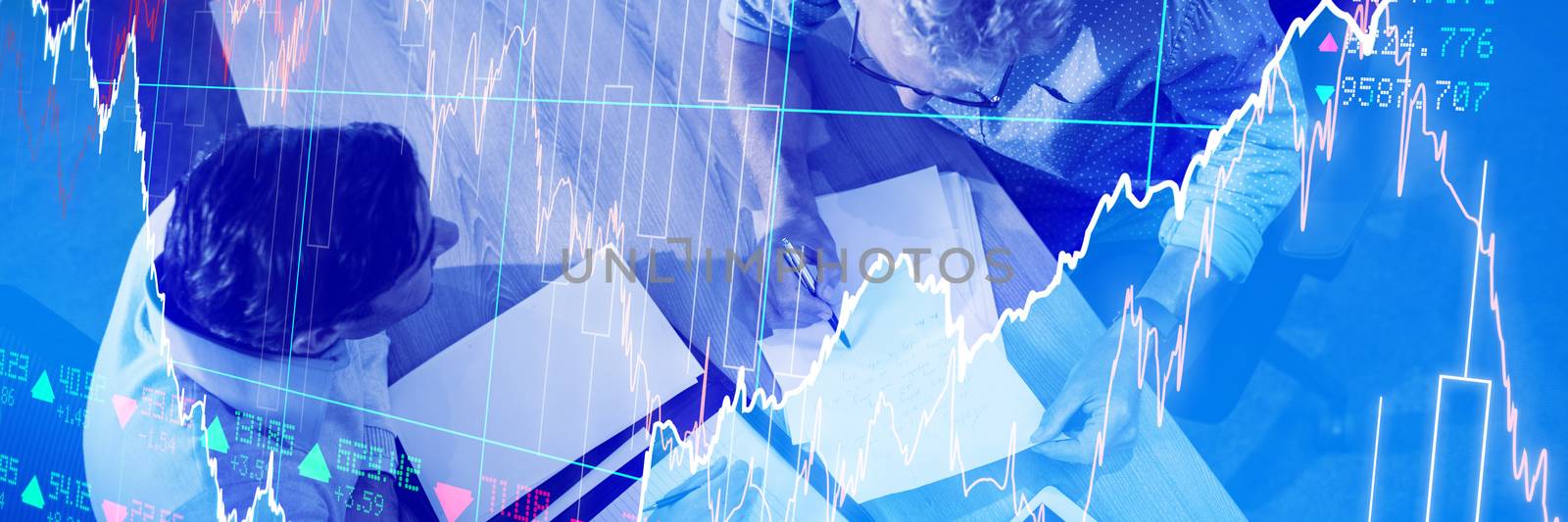 Composite image of stocks and shares by Wavebreakmedia