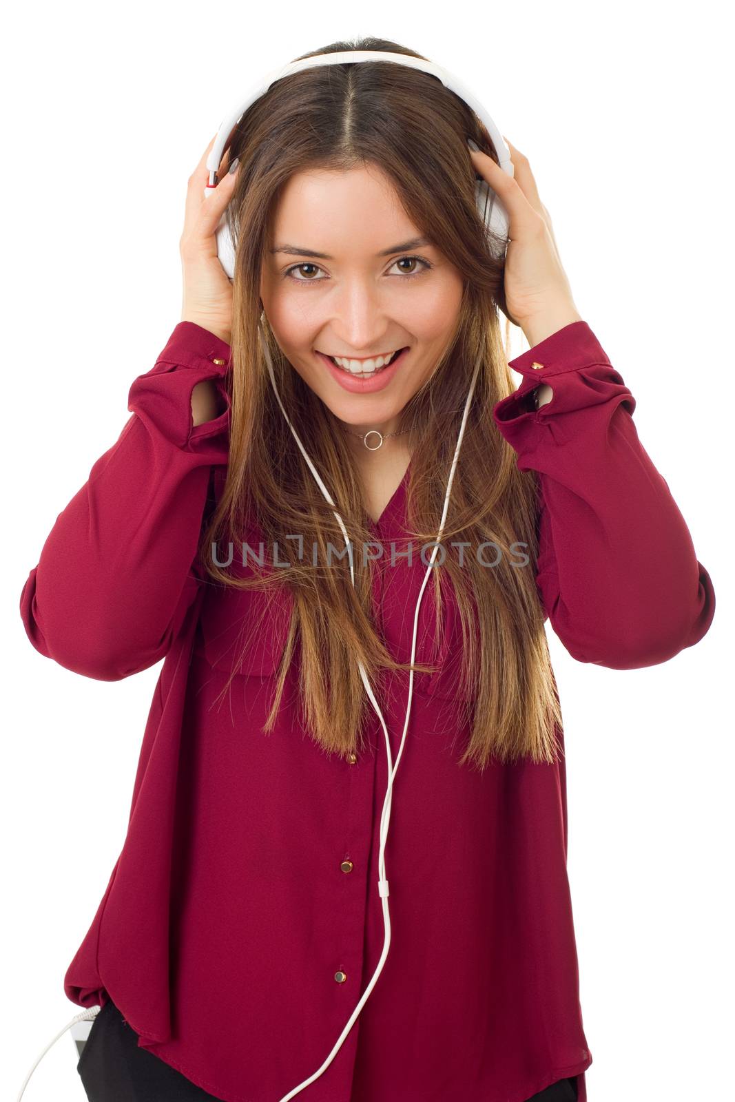 woman listen music by zittto