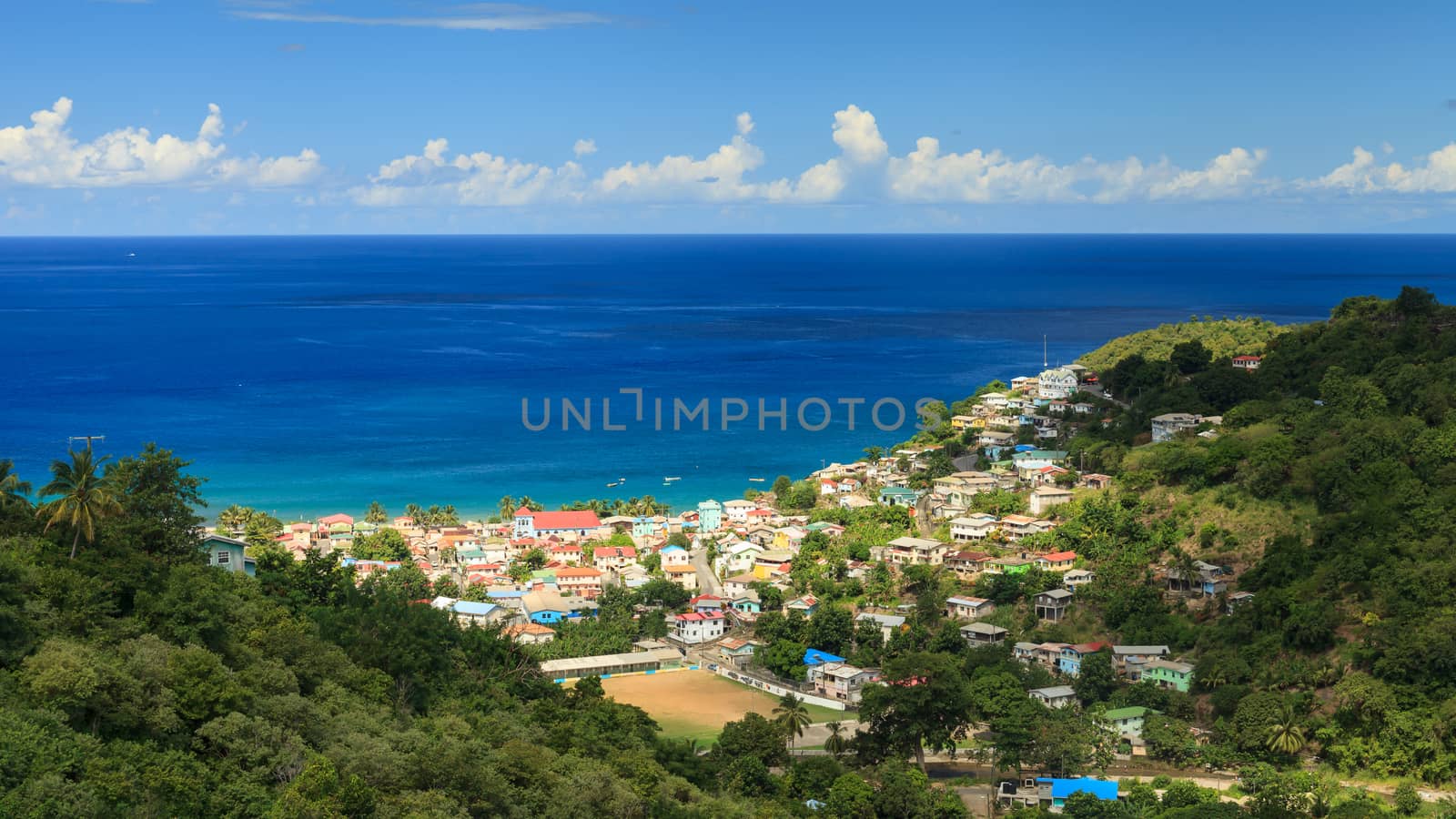 Canaries is a small fishing village on the west coast of the Caribbean island of St Lucia.