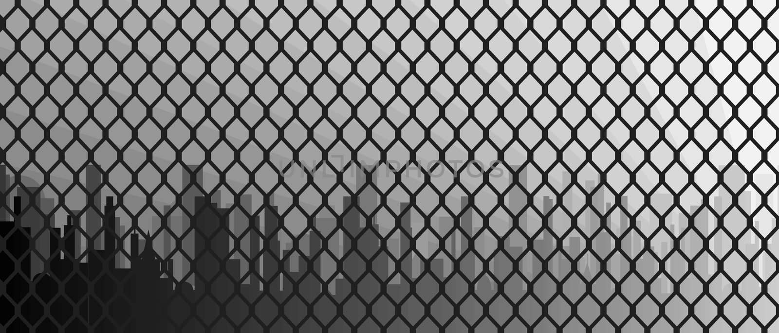 Chain Link Fence by Bigalbaloo