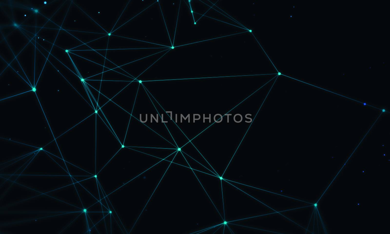 Abstract network dark background.Line connection presentation concept.