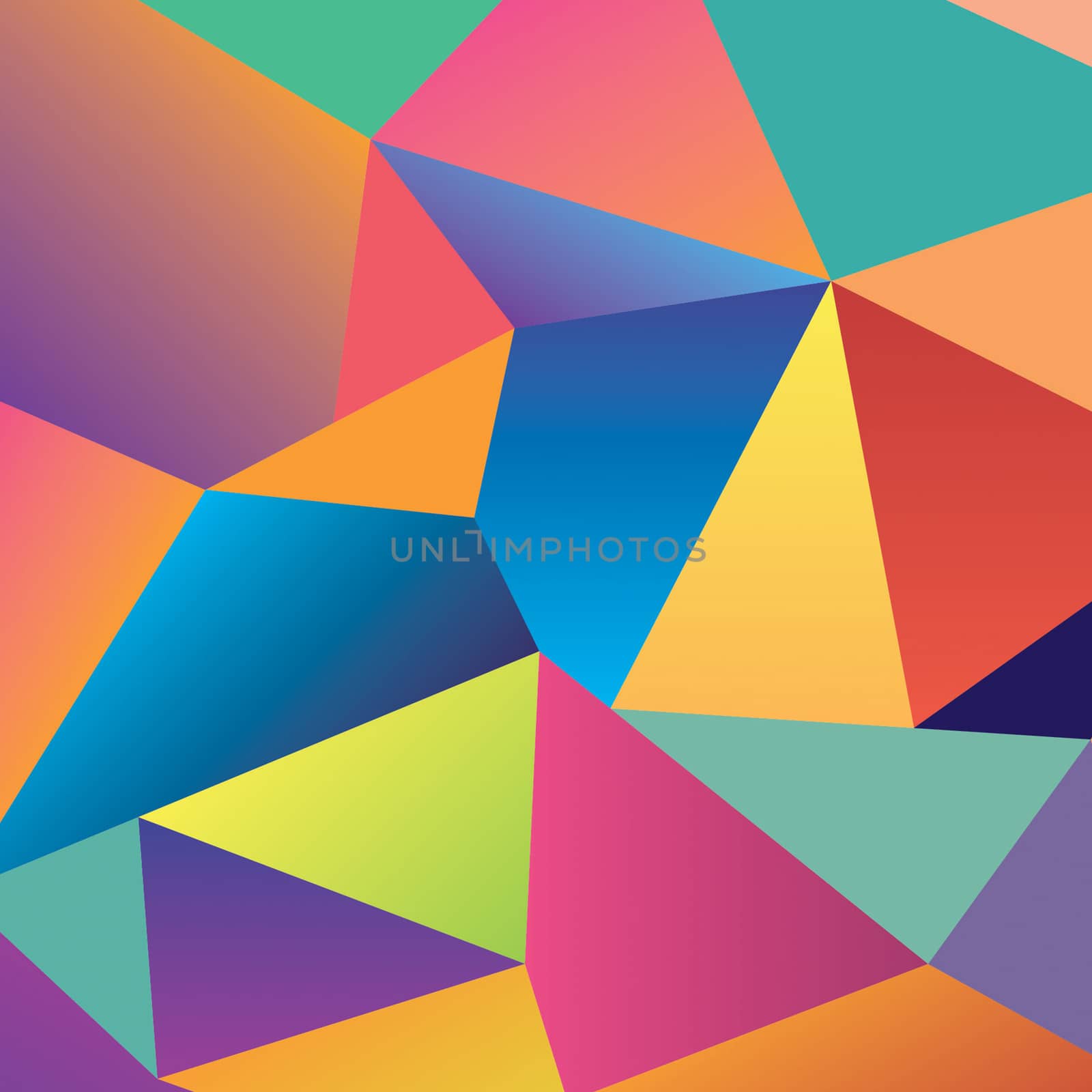 Geometric Colorful Abstrack Background by ArtTist