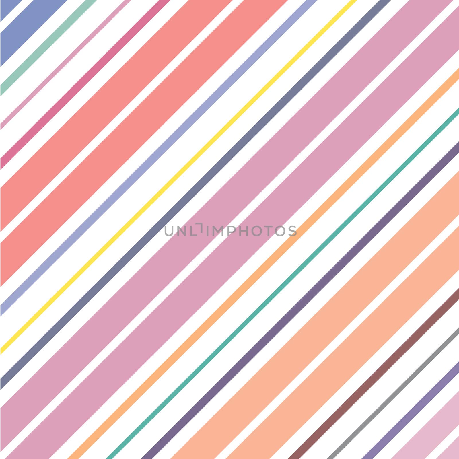 Diagonal Colorful Lines Background by ArtTist