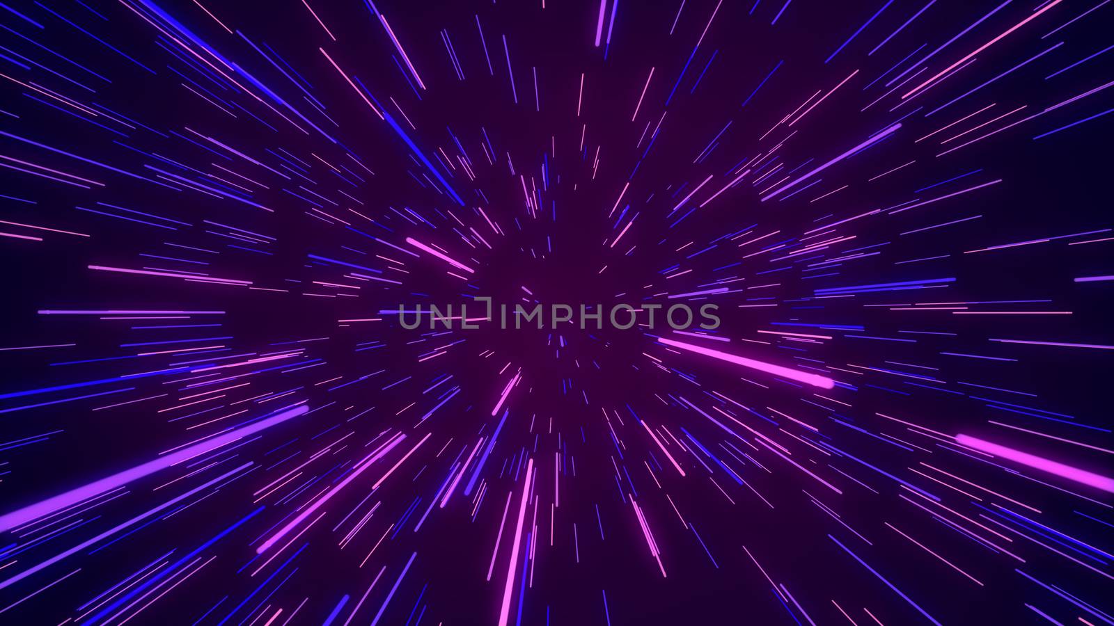 Abstract creative cosmic background tunnel by klss