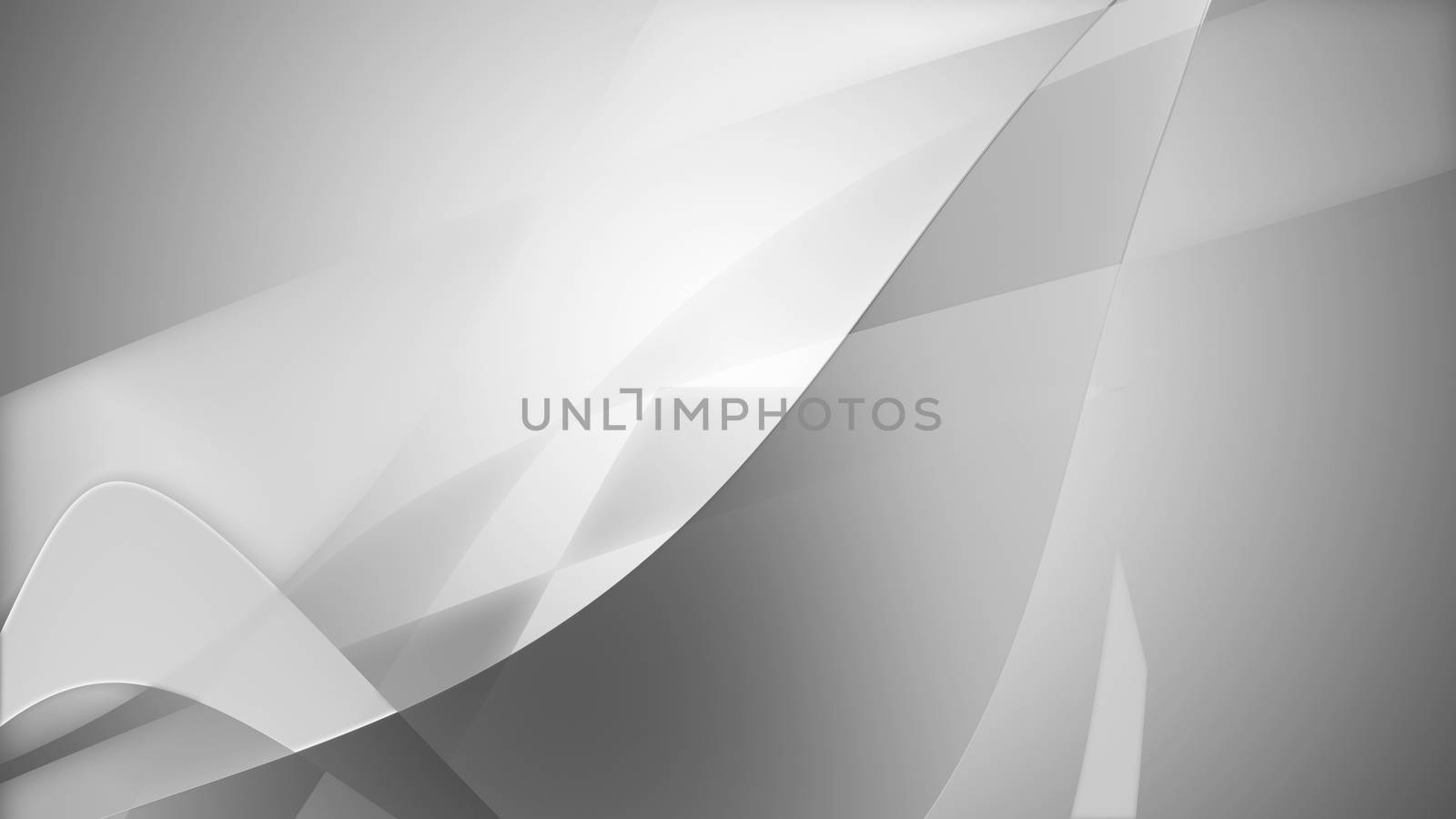 Smooth grey background with bened lines. by klss