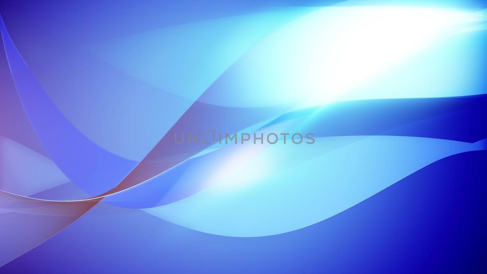 3d rendering of lovely wavy background with bended lines 