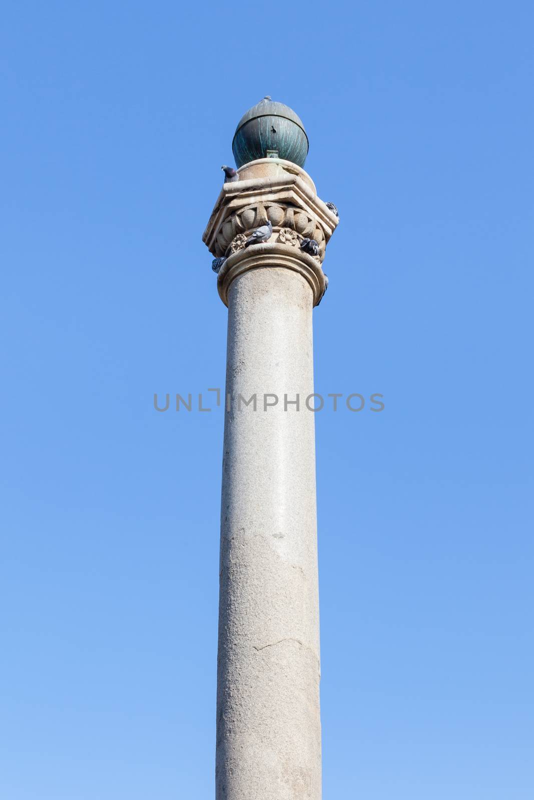 The Venetian Column is in Sarayonu Square (Ataturk Square) in Nicosia in the Turkish Republic of Northern Cyprus.