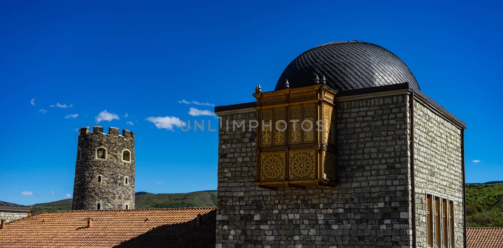 05 May 2019, Famous Rabati castke in Akhaltsikhe with Harem part  in Southern Georgia