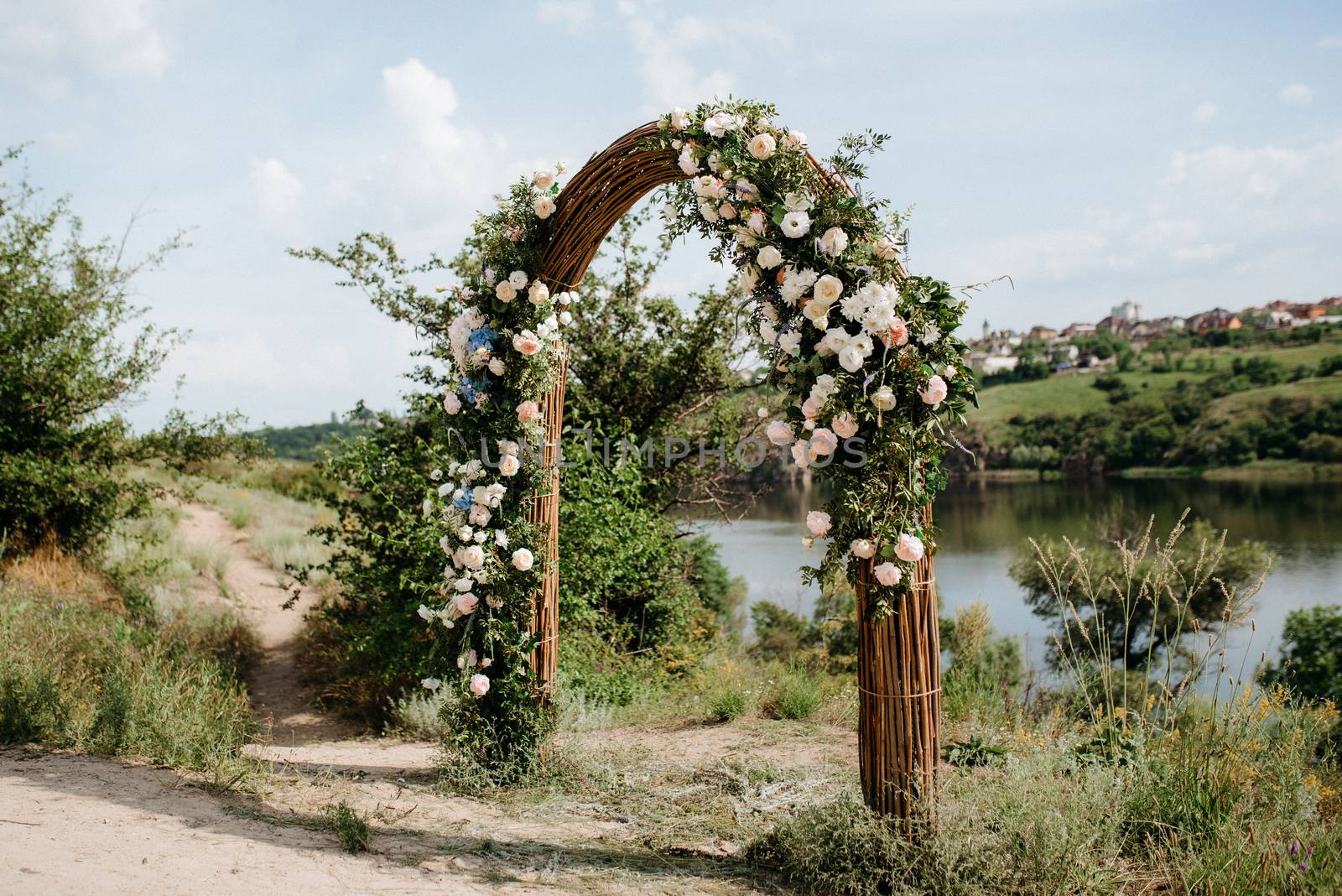 wedding ceremony area by Andreua