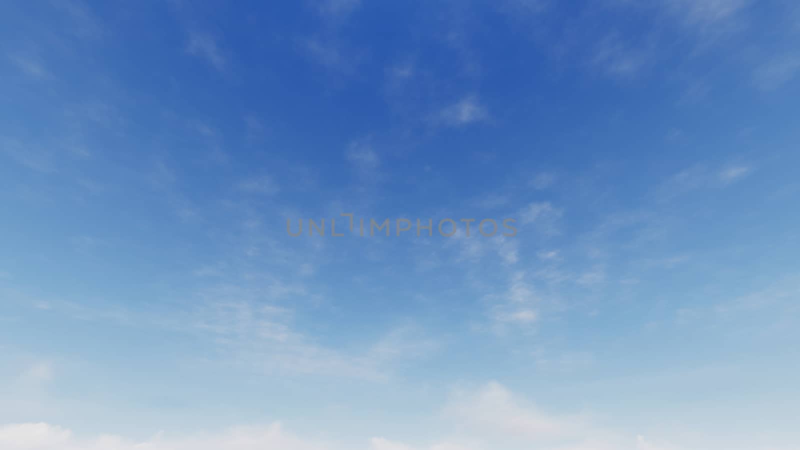 Cloudy blue sky abstract background, blue sky background with tiny clouds, 3d rendering

