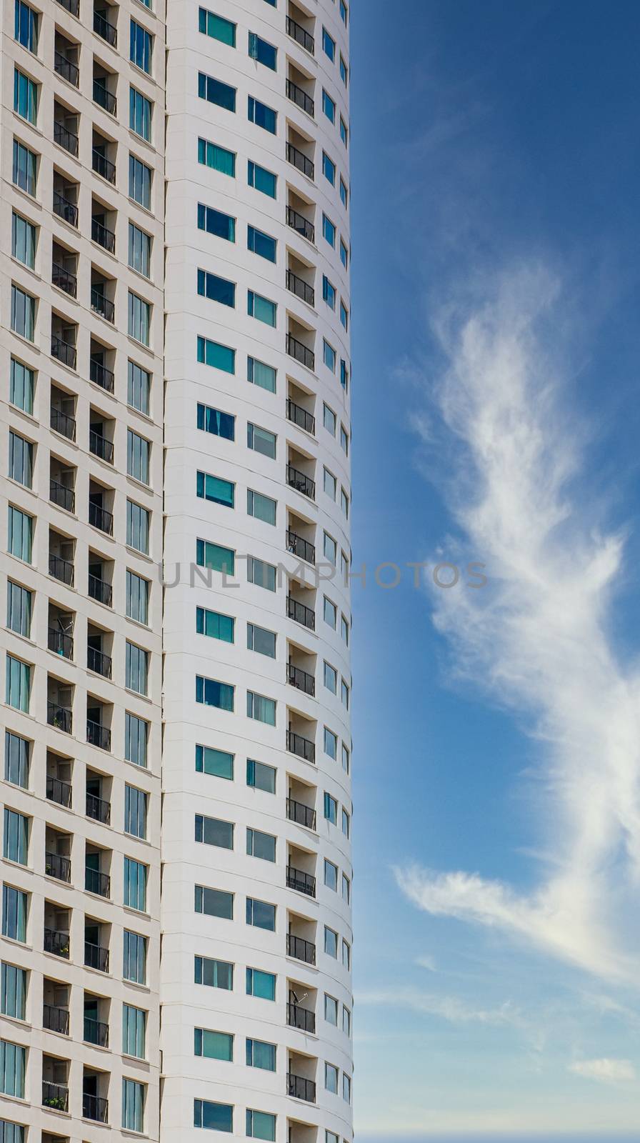 Windows on Tall Condo Tower by dbvirago