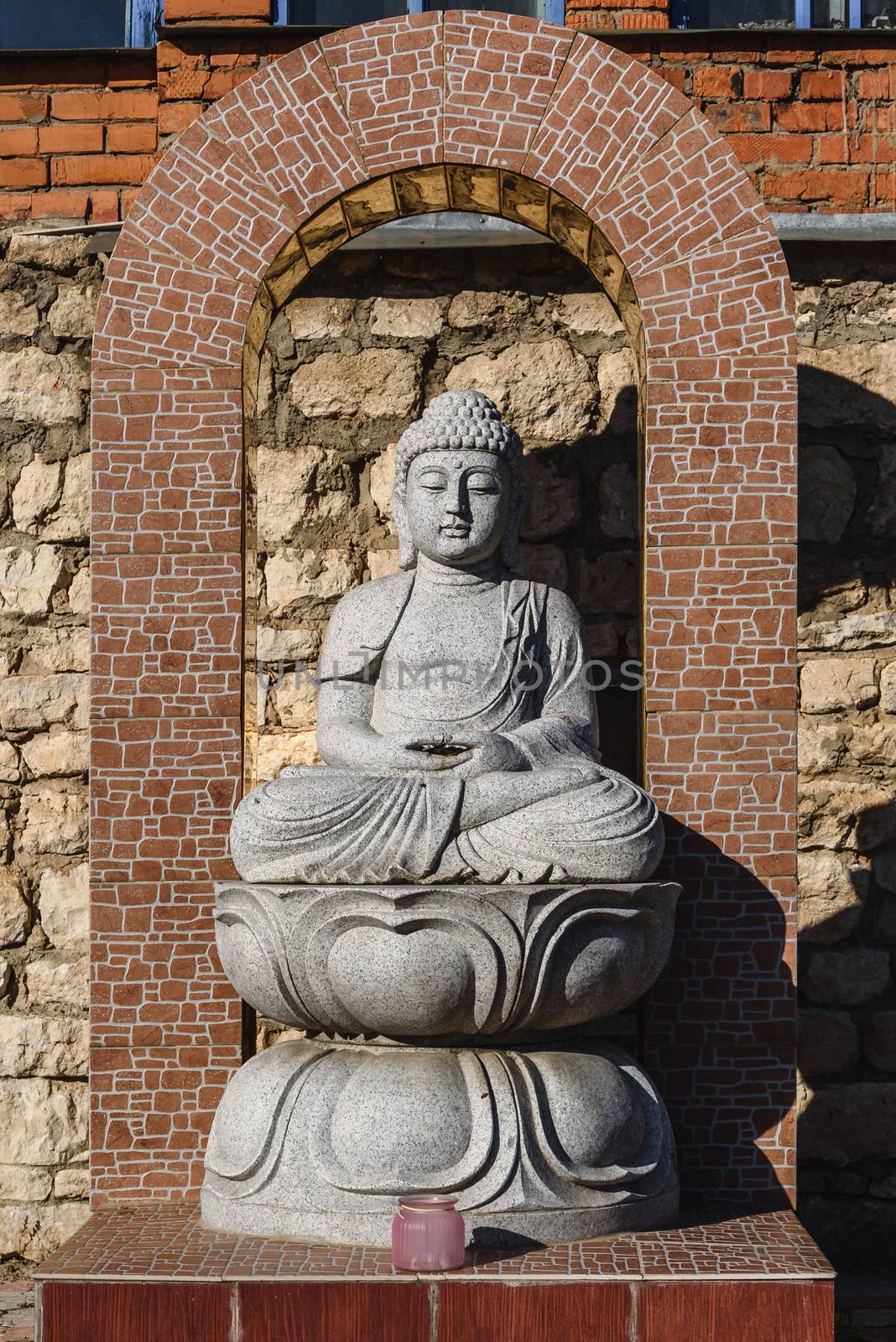 Statue of a Buddha by Seva_blsv