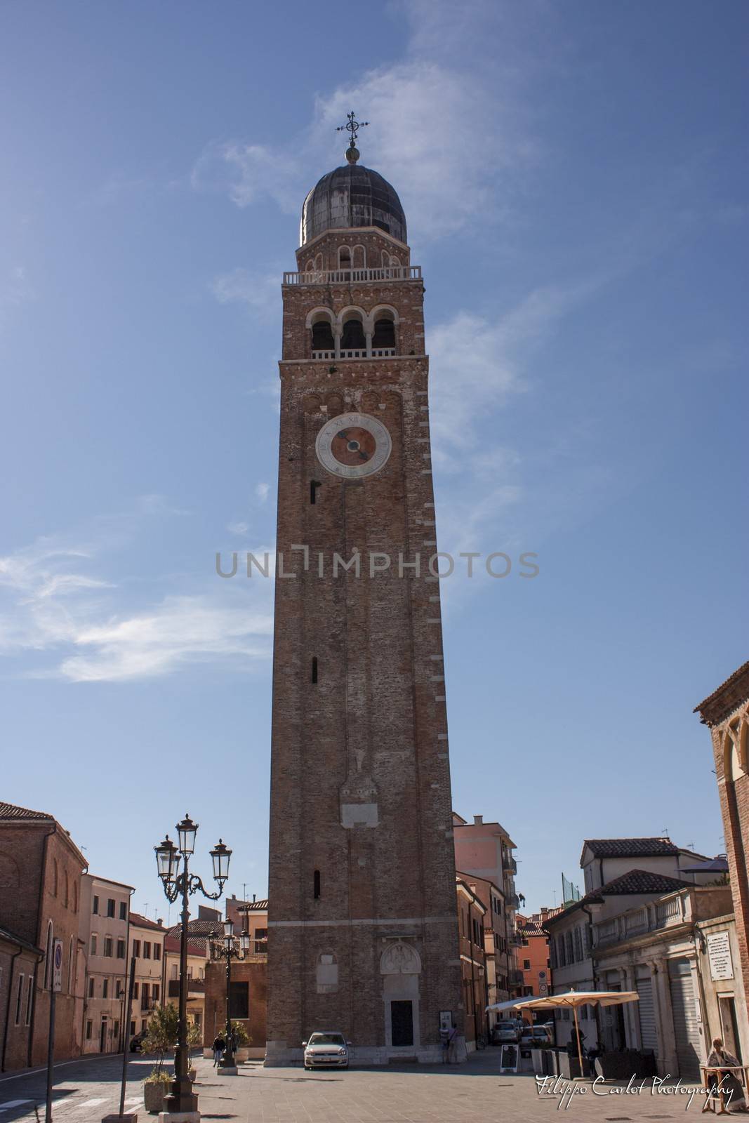 Chioggia city detail in north Italy