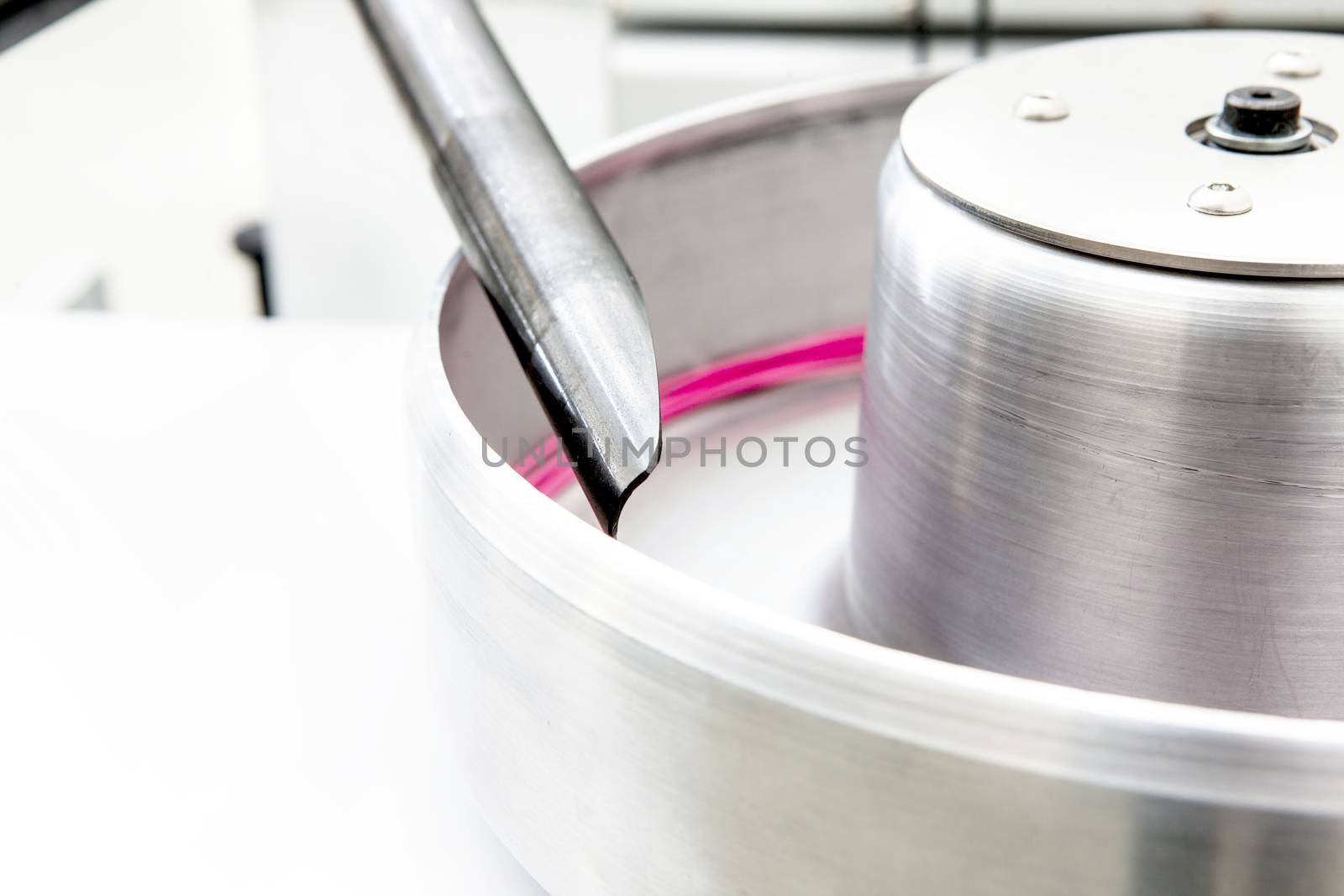 manufacturing of wires for industrial use with red cable