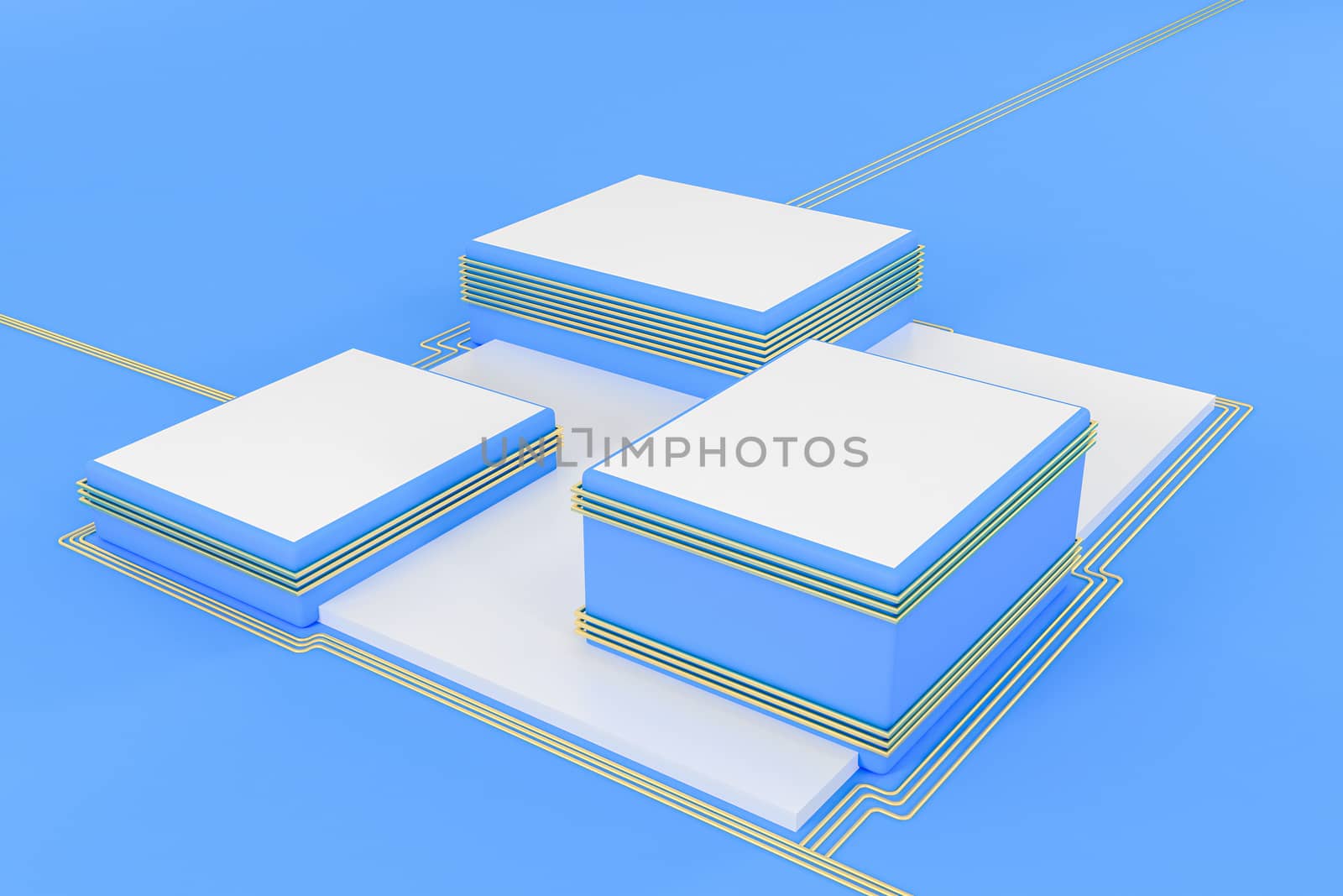 3d render, abstract geometric background, cylinder podium, minimalistic primitive shapes, modern mock up, blank template, empty showcase, shop display