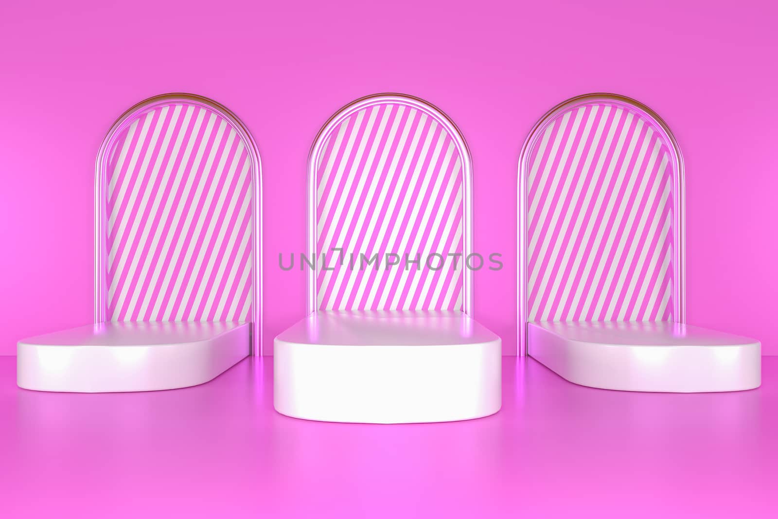 3d render, abstract geometric background, cylinder podium, minimalistic primitive shapes, modern mock up, blank template, empty showcase, shop display
