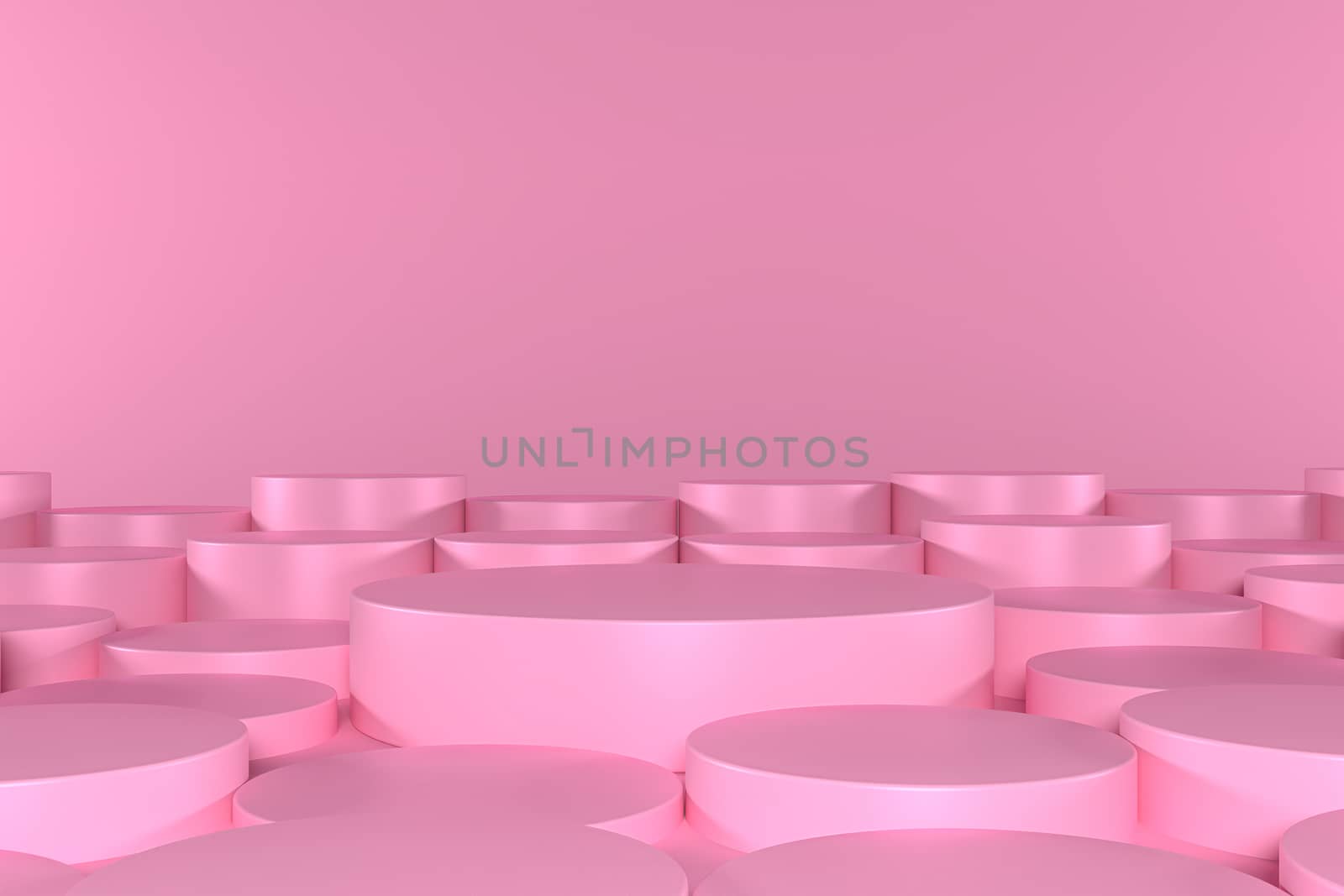 3d render, abstract geometric background, cylinder podium, minimalistic primitive shapes, modern mock up, blank template, empty showcase, shop display
