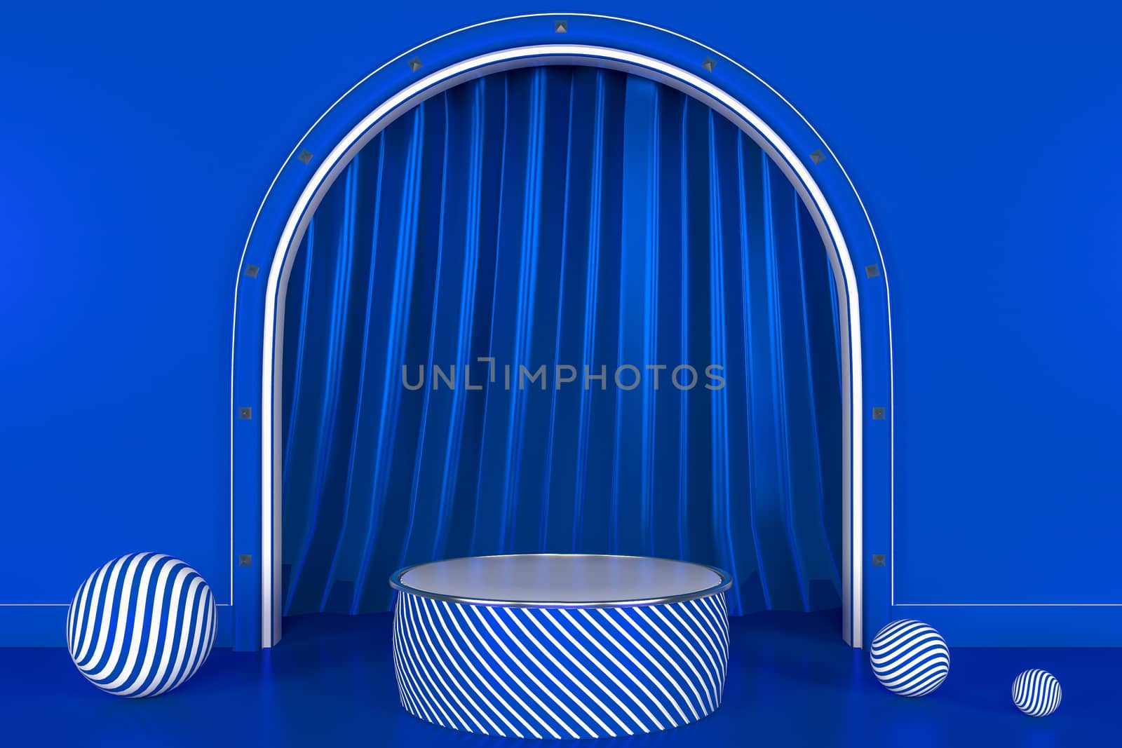 3d render, abstract geometric background, cylinder podium, minimalistic primitive shapes, modern mock up, blank template, empty showcase, shop display