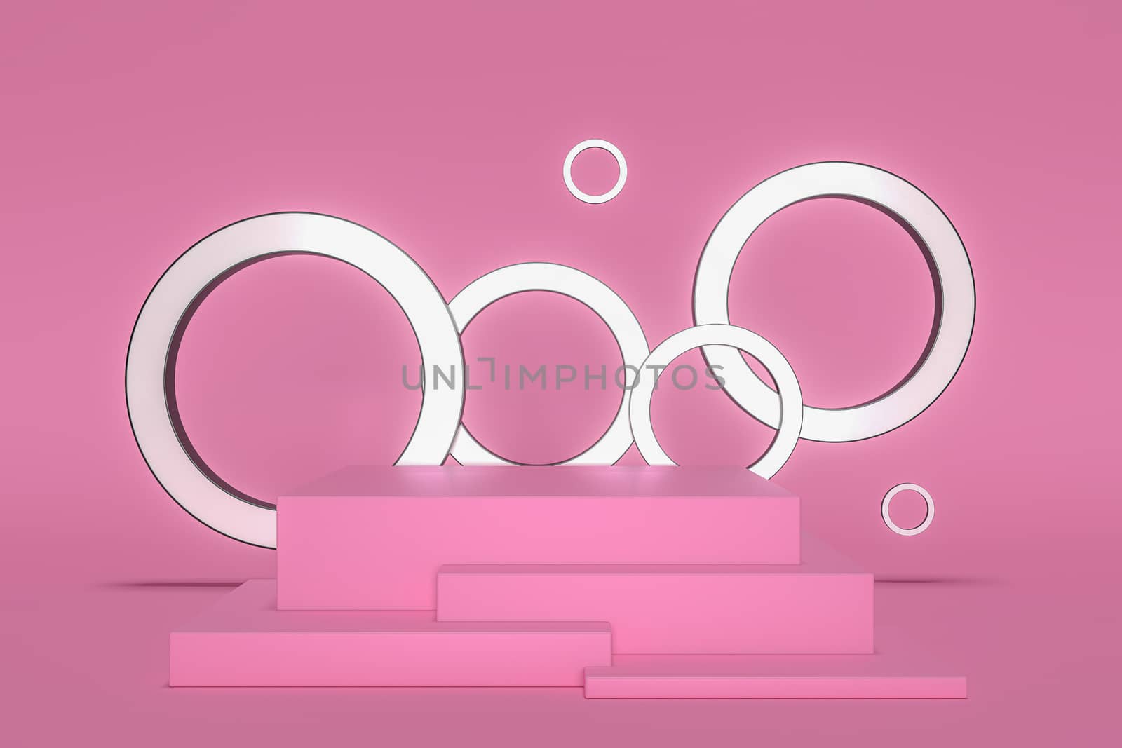 3d render, abstract geometric background, cylinder podium, minimalistic primitive shapes, modern mock up, blank template, empty showcase, shop display