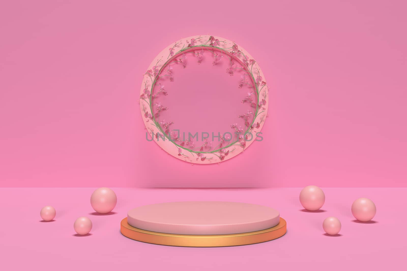 3d render, abstract geometric background, cylinder podium, minimalistic primitive shapes, modern mock up, blank template, empty showcase, shop display