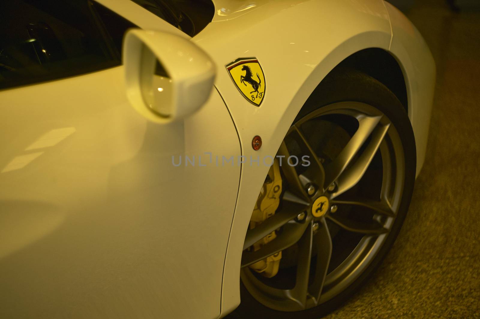 Ferrari car detail by pippocarlot