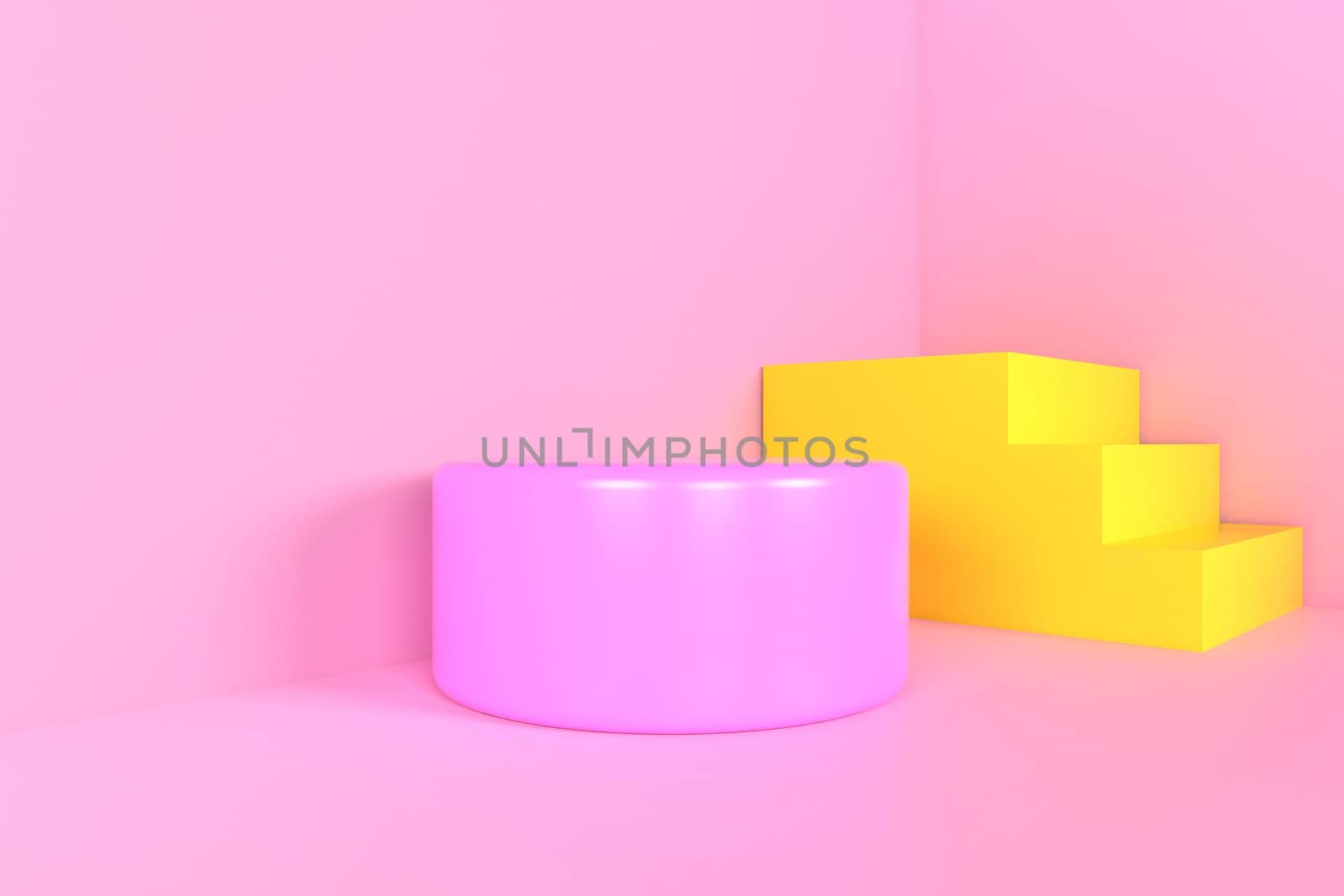 3d render, abstract geometric background, minimalistic primitive shapes, modern mock up, blank template, empty showcase, shop display