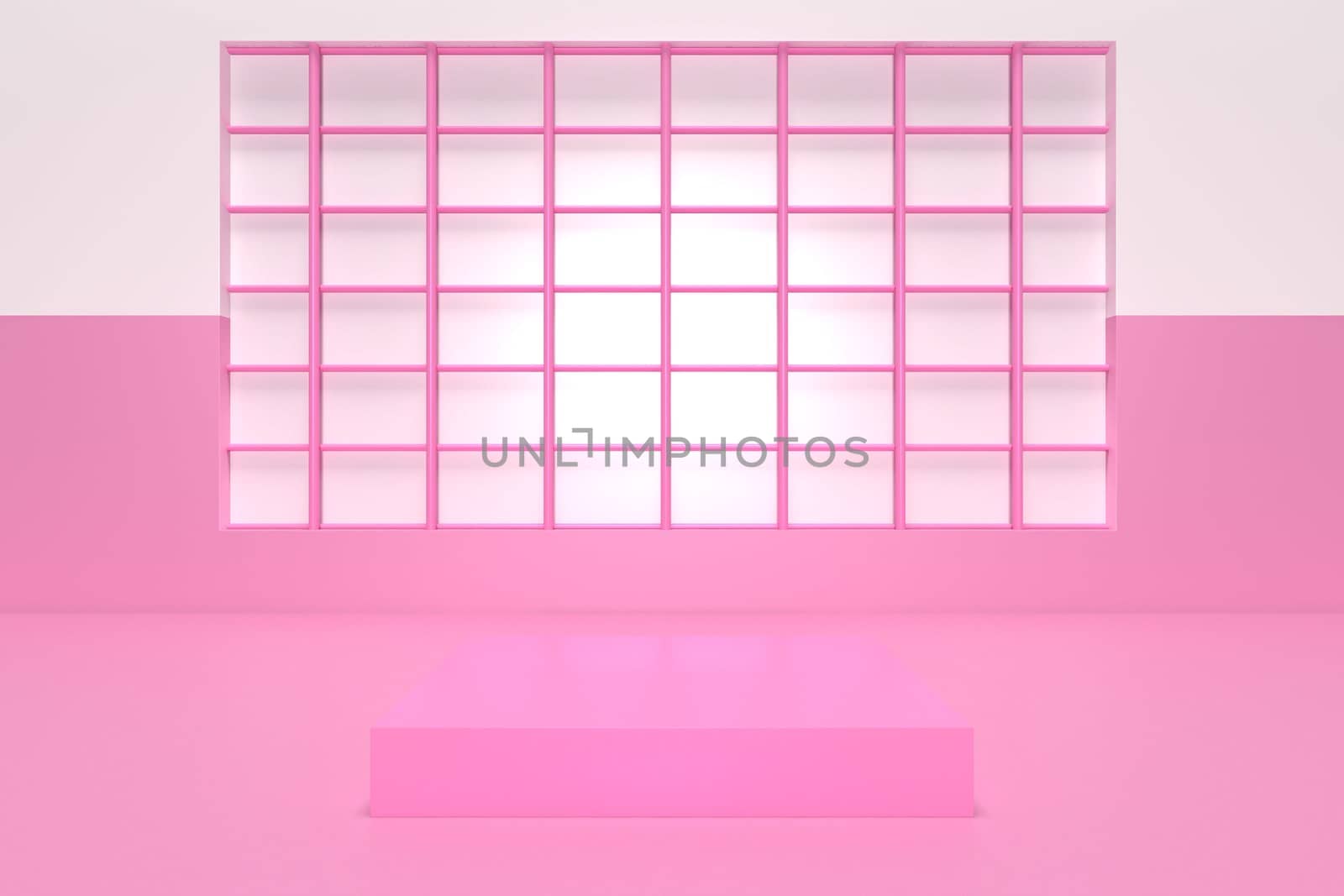 3d render, abstract geometric background, minimalistic primitive shapes, modern mock up, blank template, empty showcase, shop display