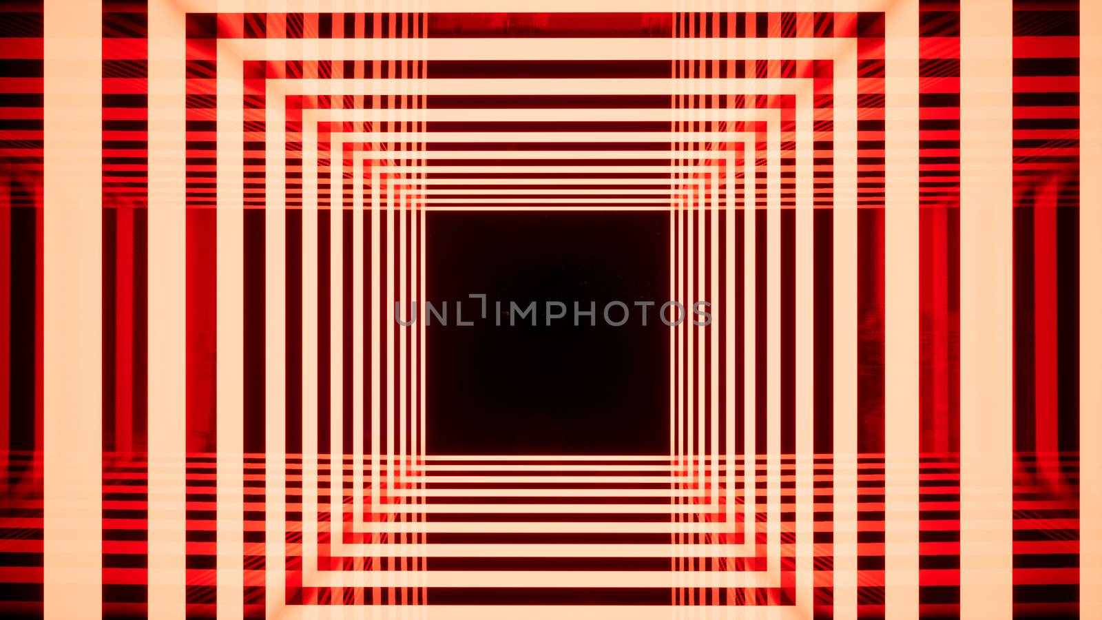abstract square background, red and white, 3d render