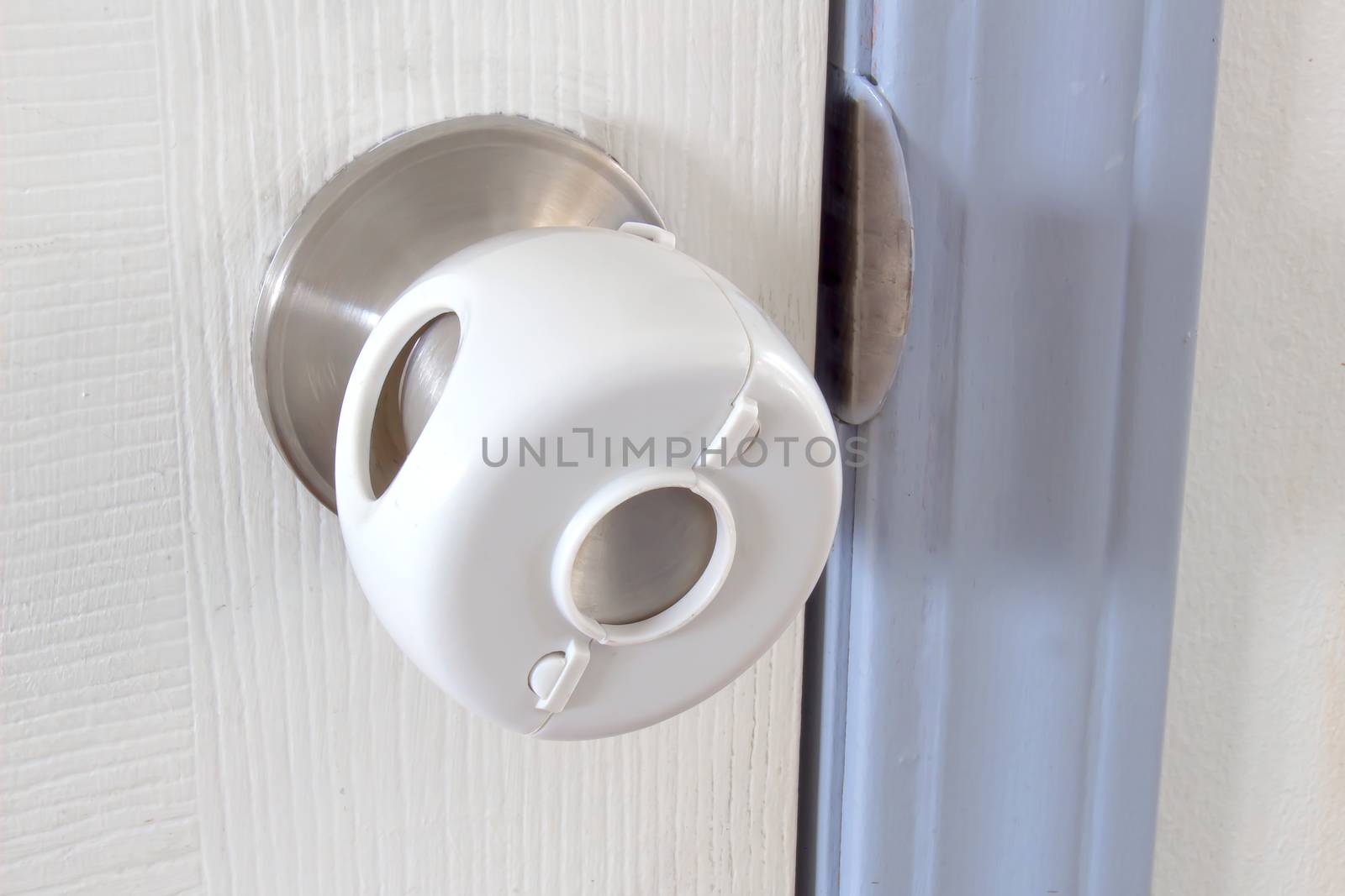 Child Proof Door Knob Covers over doorknob