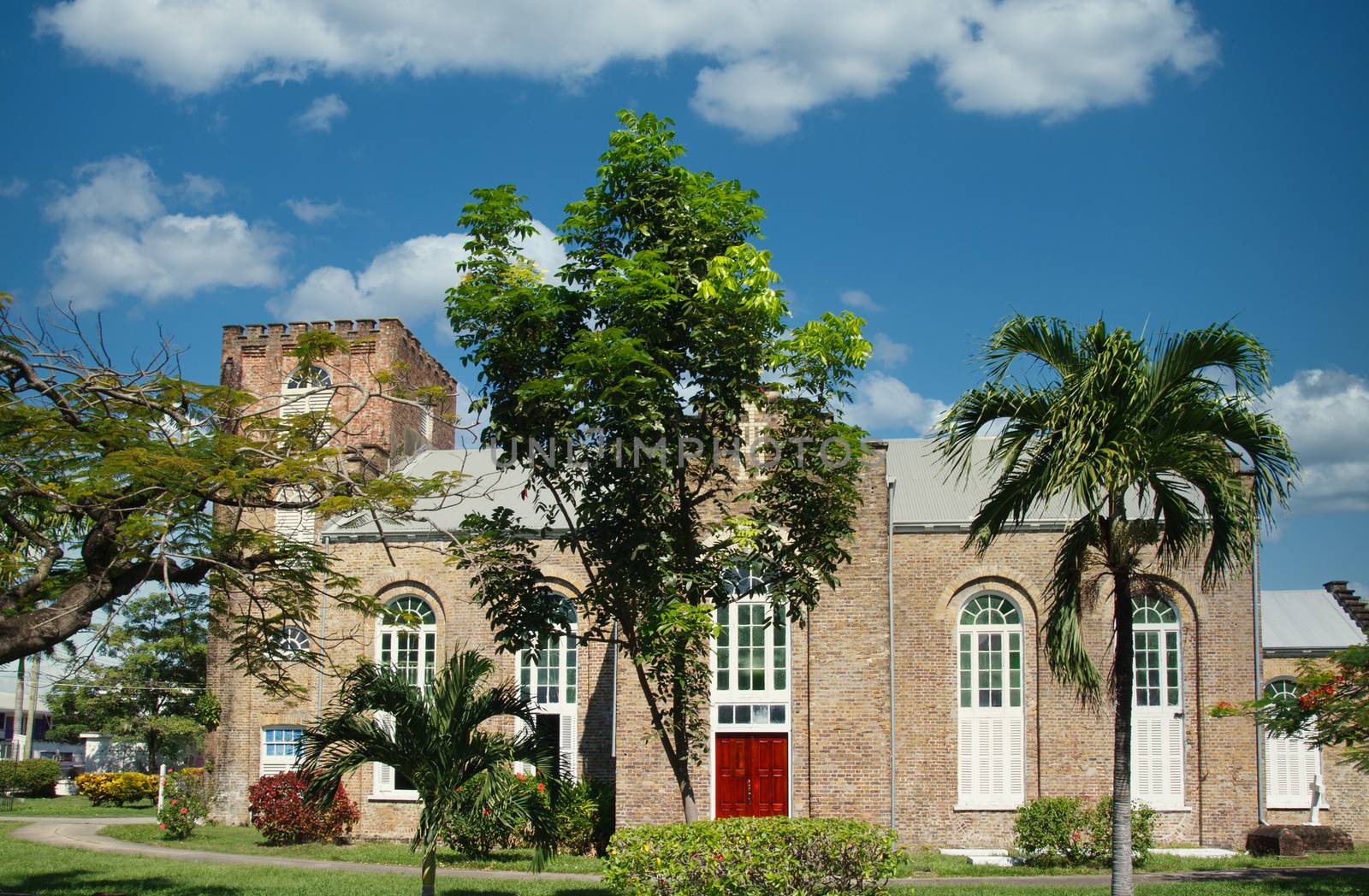 Old Anglican Church in Belize by dbvirago