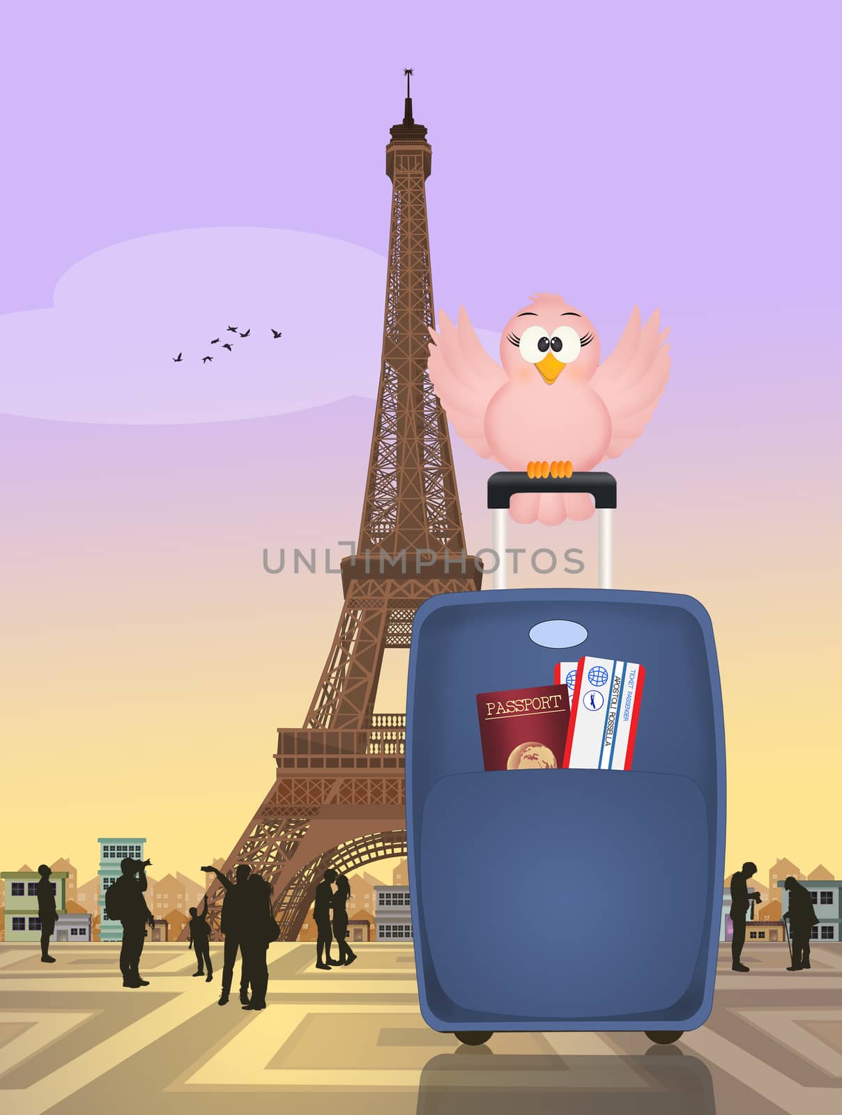 visit of the Eiffel tour