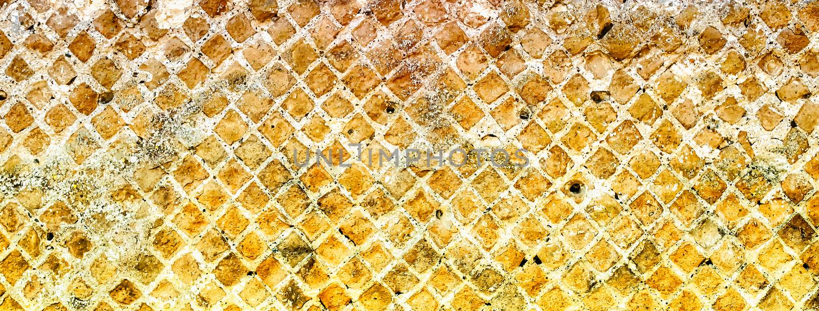 Stone Brick Wall Texture with copy space, may use as background