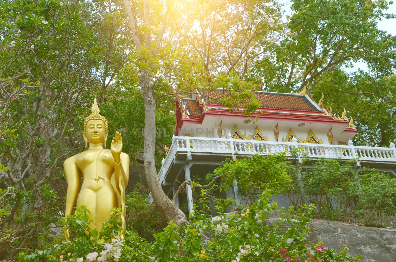 Buddha statue at  Saraburi, Bangkok Thailand