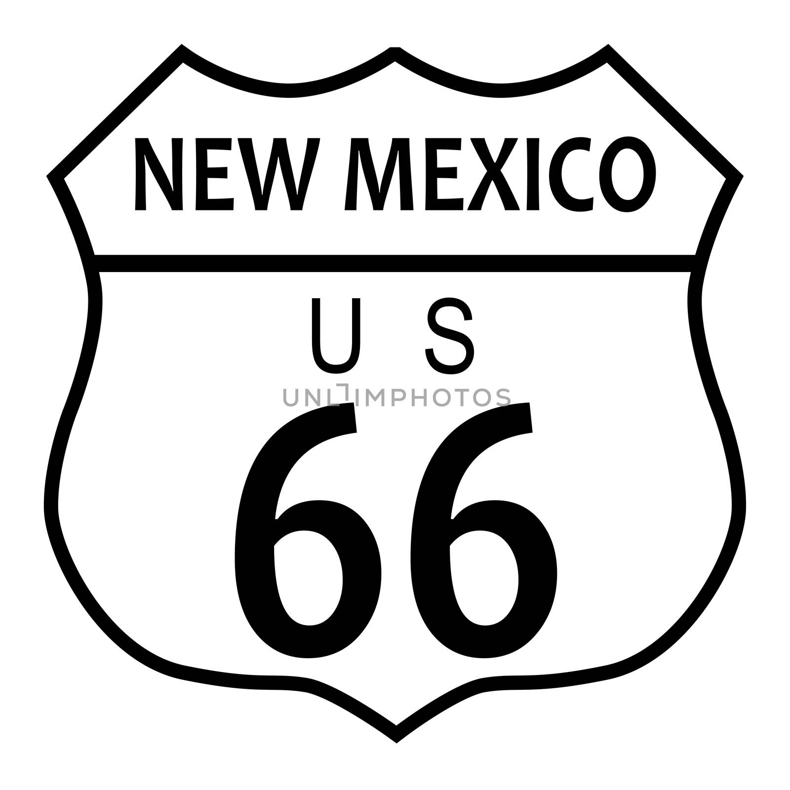 Route 66 New Mexico by Bigalbaloo