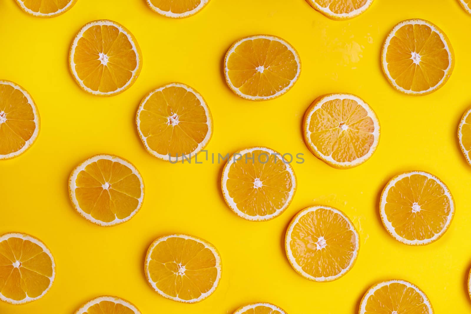 Orange seamless background with orange slides by oasisamuel