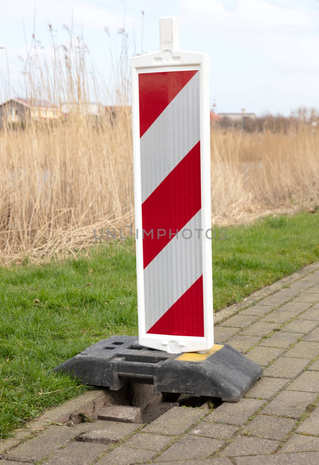 Pavement of paving slabs, requiring repair by michaklootwijk