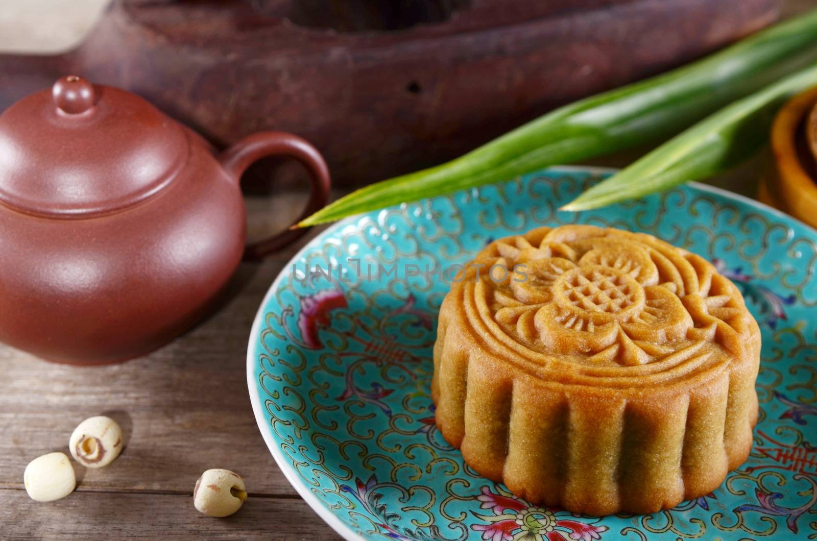  Mooncake ,Chinese mid autumn festival food.