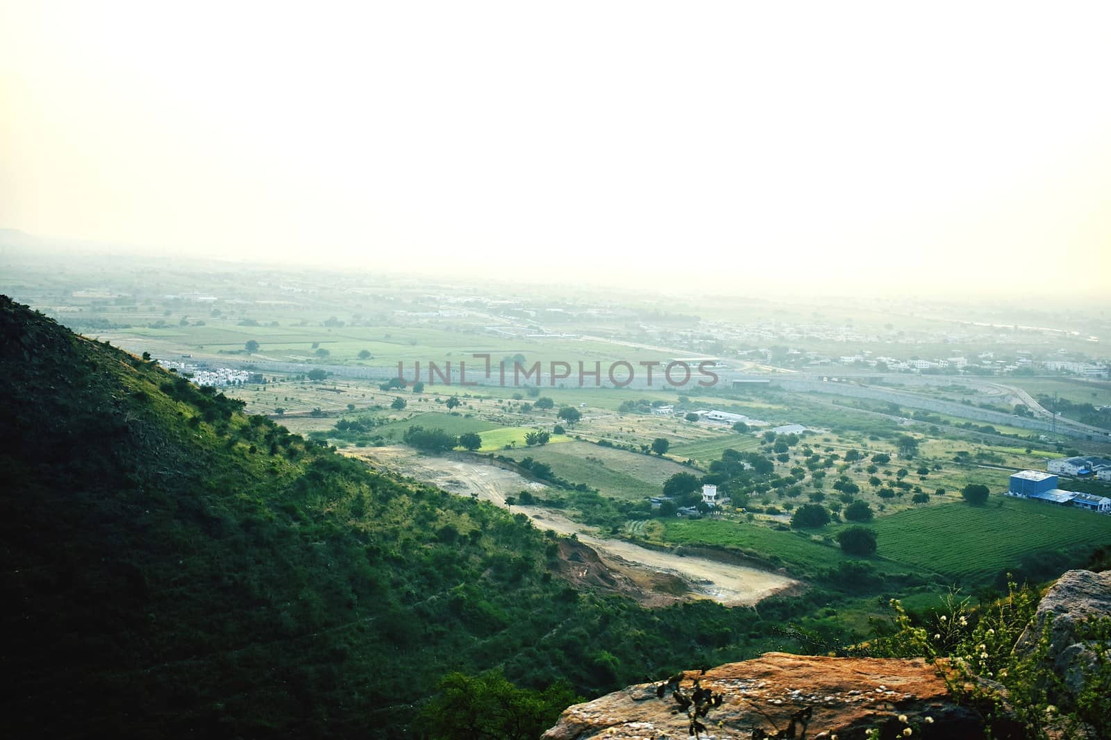 Landscape of Hill and Sky by ravindrabhu165165@gmail.com