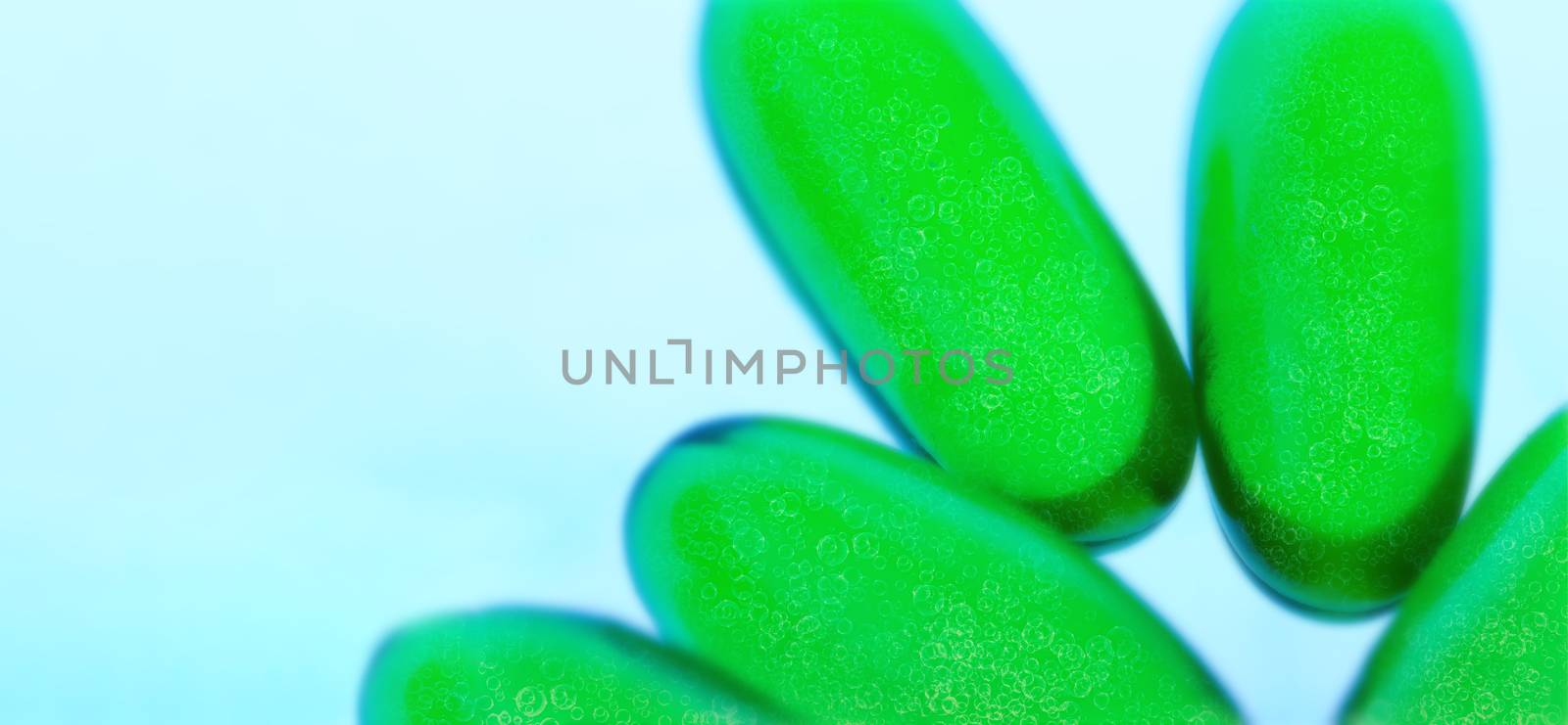 covid-19 virus and green pills for a possible cure